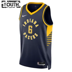 Maillot Enfant Indiana Pacers Lance Stephenson 6 Icon Edition Navy Swingman