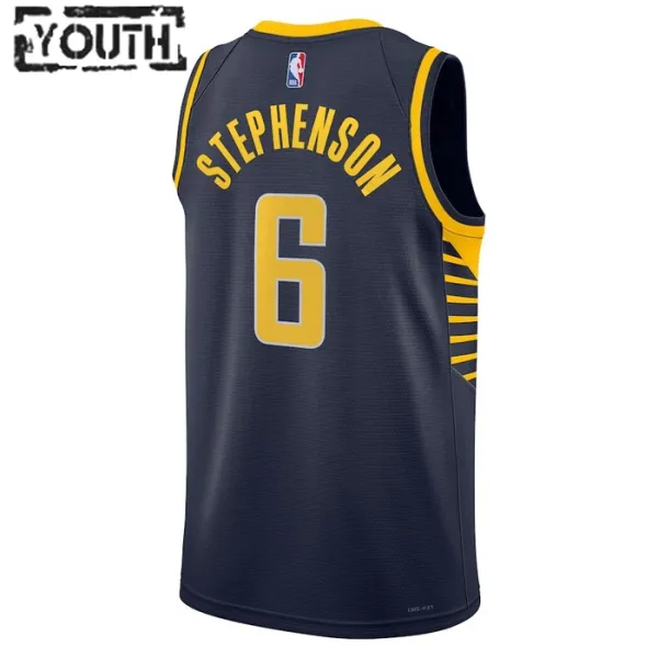 Maillot Enfant Indiana Pacers Lance Stephenson 6 Icon Edition Navy Swingman
