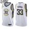 Maillot Enfant Indiana Pacers Myles Turner 33 Association Edition Blanc Swingman