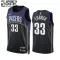 Maillot Enfant Indiana Pacers Myles Turner 33 Black City Edition 2022-23 Navy Swingman