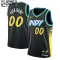 Maillot Enfant Indiana Pacers Personnalisé City Edition 2023-24 Noir Swingman