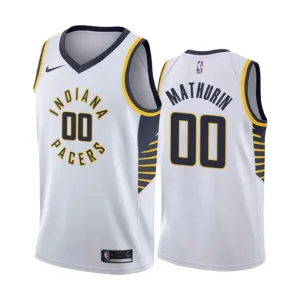 Maillot Homme Indiana Pacers Bennedict Mathurin 00 Association Edition Blanc Swingman Maillot Homme Indiana Pacers Bennedict Mathurin 00 Association Edition Blanc Swingman