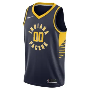 Maillot Homme Indiana Pacers Bennedict Mathurin 00 Icon Edition Navy Swingman
