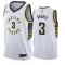 Maillot Homme Indiana Pacers Chris Duarte 3 Association Edition Blanc Swingman