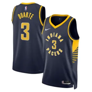 Maillot Homme Indiana Pacers Chris Duarte 3 Icon Edition Navy Swingman