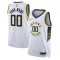 Maillot Homme Indiana Pacers Personnalisé Association Edition Blanc Swingman