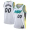 Maillot Homme Indiana Pacers Personnalisé City Edition 2024-25 Blanc Swingman