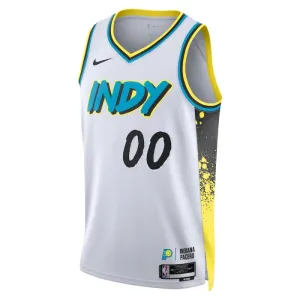 Maillot Homme Indiana Pacers Personnalisé City Edition 2024-25 Blanc Swingman