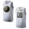 Maillot Homme Indiana Pacers Personnalisé Golden Edition Blanc Swingman