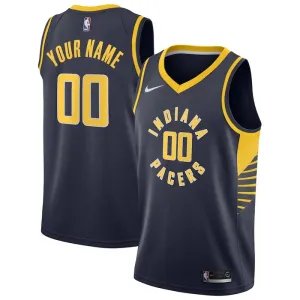 Maillot Homme Indiana Pacers Personnalisé Icon Edition Navy Swingman