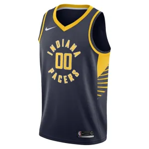 Maillot Homme Indiana Pacers Personnalisé Icon Edition Navy Swingman