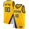 Maillot Homme Indiana Pacers Personnalisé Statement Edition Jaune Swingman