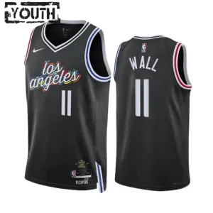 Maillot Enfant LA Clippers John Wall 11 City Edition 2022-23 Noir Swingman Maillot Enfant LA Clippers John Wall 11 City Edition 2022-23 Noir Swingman