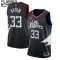 Maillot Enfant LA Clippers Nicolas Batum 33 Statement Edition Noir Swingman