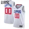 Maillot Enfant LA Clippers Personnalisé Association Edition Blanc Swingman