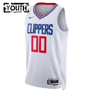 Maillot Enfant LA Clippers Personnalisé Association Edition Blanc Swingman