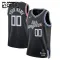 Maillot Enfant LA Clippers Personnalisé City Edition 2022-23 Noir Swingman