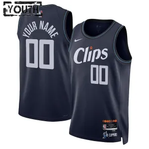 Maillot Enfant LA Clippers Personnalisé City Edition 2023-24 Swingman