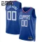 Maillot Enfant LA Clippers Personnalisé Icon Edition Bleu Swingman