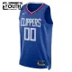 Maillot Enfant LA Clippers Personnalisé Icon Edition Bleu Swingman