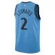 Maillot Homme LA Clippers Kawhi Leonard City Edition 2024-25 Bleu Swingman