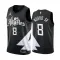 Maillot Homme LA Clippers Marcus Morris SR 8 Statement Edition Noir Swingman