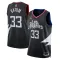 Maillot Homme LA Clippers Nicolas Batum 33 Statement Edition Noir Swingman