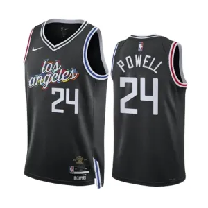 Maillot Homme LA Clippers Norman Powell 24 City Edition 2022-23 Noir Swingman Maillot Homme LA Clippers Norman Powell 24 City Edition 2022-23 Noir Swingman