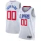 Maillot Homme LA Clippers Personnalisé Association Edition Blanc Swingman