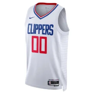 Maillot Homme LA Clippers Personnalisé Association Edition Blanc Swingman