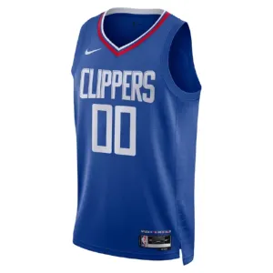 Maillot Homme LA Clippers Personnalisé Icon Edition Bleu Swingman