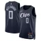Maillot Homme LA Clippers Russell Westbrook City Edition 2023-24 Navy Swingman