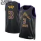 Maillot Enfant Los Angeles Lakers Anthony Davis City Edition 2023-24 Noir Swingman