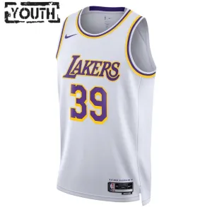 Maillot Enfant Los Angeles Lakers Dwight Howard 39 Association Edition Blanc Swingman