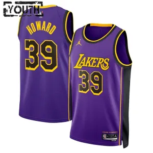 Maillot Enfant Los Angeles Lakers Dwight Howard 39 Statement Edition Violet Swingman