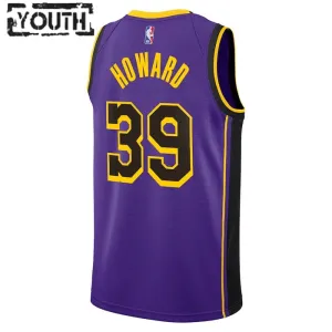 Maillot Enfant Los Angeles Lakers Dwight Howard 39 Statement Edition Violet Swingman