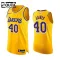 Maillot Enfant Los Angeles Lakers Lebron James 40k Points Icon Edition Jaune Swingman
