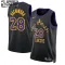 Maillot Enfant Los Angeles Lakers Rui Hachimura City Edition 2023-24 Noir Swingman