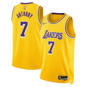 Maillot Homme Los Angeles Lakers Carmelo Anthony 7 Icon Edition Swingman