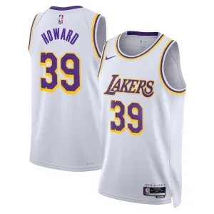 Maillot Homme Los Angeles Lakers Dwight Howard 39 Association Edition Blanc Swingman