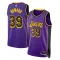 Maillot Homme Los Angeles Lakers Dwight Howard 39 Statement Edition Violet Swingman