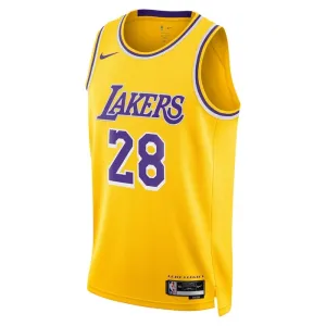 Maillot Homme Los Angeles Lakers Rui Hachimura 28 Icon Edition Swingman