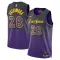Maillot Homme Los Angeles Lakers Rui Hachimura City Edition 2024-25 Violet Swingman