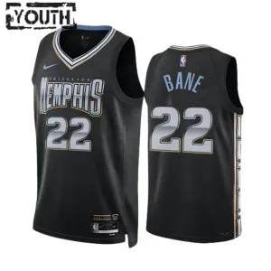Maillot Enfant Memphis Grizzlies Desmond Bane 22 City Edition 2022-23 Noir Swingman Maillot Enfant Memphis Grizzlies Desmond Bane 22 City Edition 2022-23 Noir Swingman