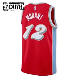 Maillot Enfant Memphis Grizzlies Ja Morant City Edition 2024-25 Rouge Swingman