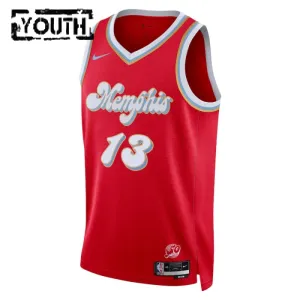 Maillot Enfant Memphis Grizzlies Jaren Jackson JR City Edition 2024-25 Rouge Swingman