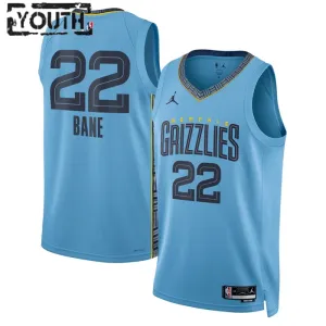 Maillot Enfant Memphis Grizzlies Light Desmond Bane 22 Statement Edition Bleu Swingman