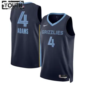 Maillot Enfant Memphis Grizzlies Steven Adams 4 Icon Edition Navy Swingman