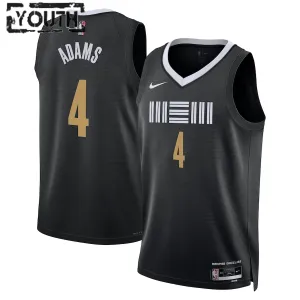 Maillot Enfant Memphis Grizzlies Steven Adams City Edition 2023-24 Noir Swingman