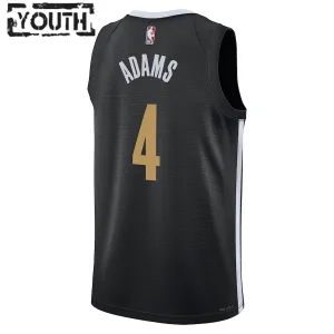 Maillot Enfant Memphis Grizzlies Steven Adams City Edition 2023-24 Noir Swingman